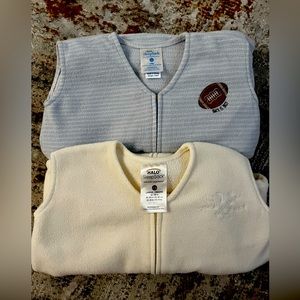 Halo Baby Sleep sacks. Set of two Like new
